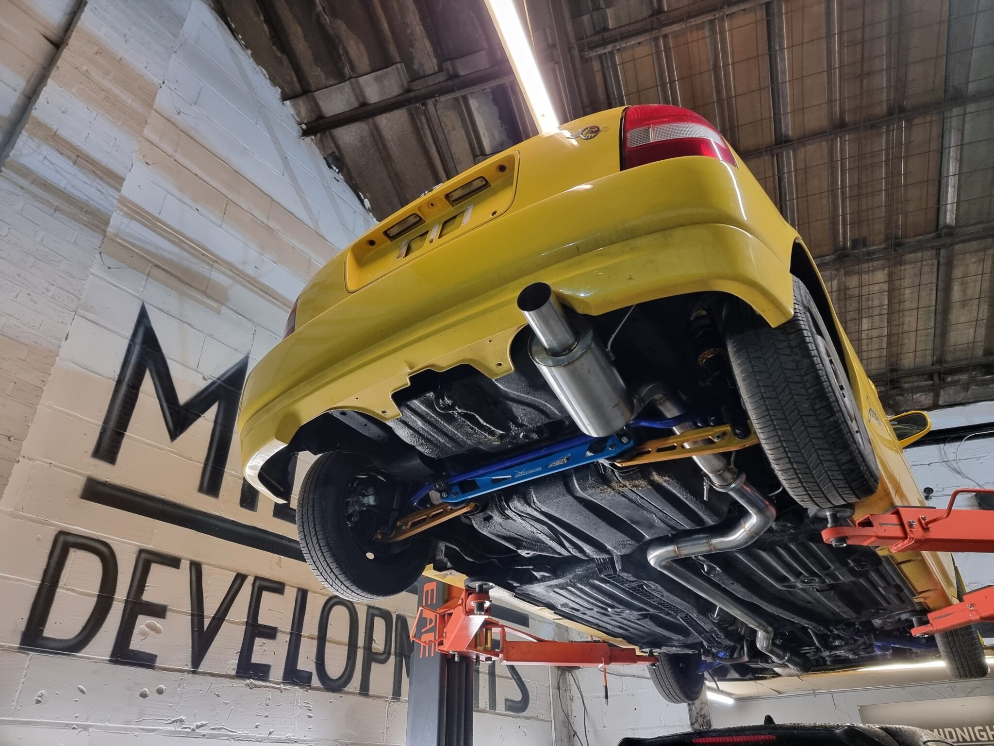 Custom Rear Turbo Set Up Custom Turbo-Back System - Midnight Developments | Maximum Performance